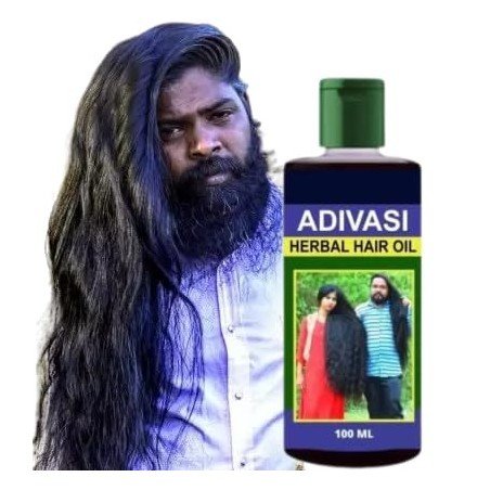 adivasi hair oil original adivasi herbal hair oil for hair growth hair fall control for women and men 100 ml